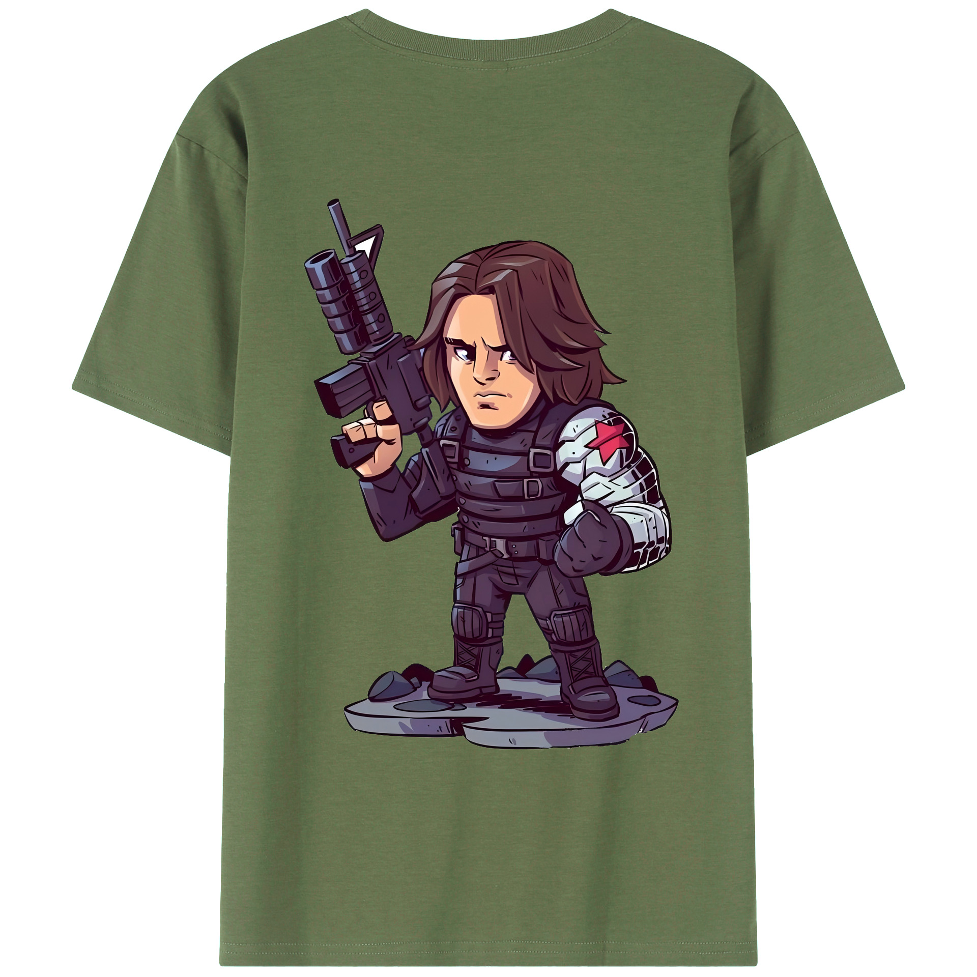 （画像用） アベンジャーズ The Avengers 綿100％ メンズ半袖Tシャツ（バックプリント） 通気性